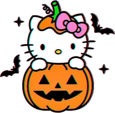hellokitty_pumpkin static emote