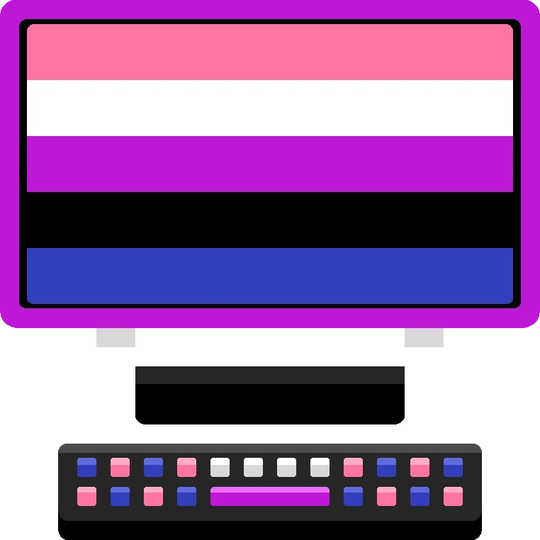 genderfluidComputer emote