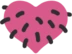 hairy_heart emoji