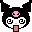 Kuromi_dizzy emote