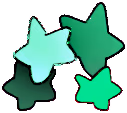 emeraldgreenstars emote