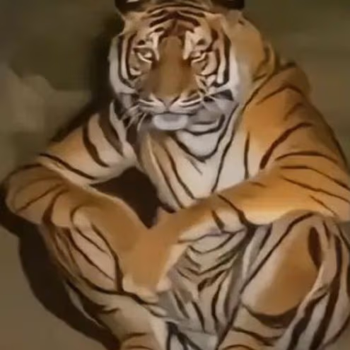 tigerstaring emote