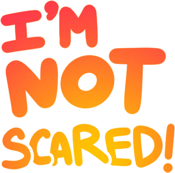 imNOTscared emote