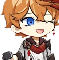 Chibi_Childe_Happy emote