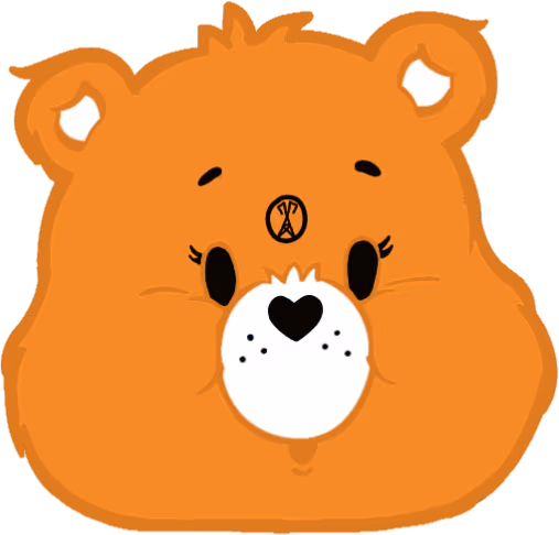 Orange_demon_carebear emote
