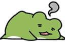 Frog_sleepy emote