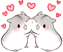 hamsterhug emote