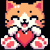 Catlove animated emote
