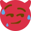 Smirk_Sweat emote