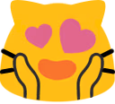 meowhearteyes emote
