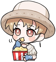 NikkiPopcorn static emote