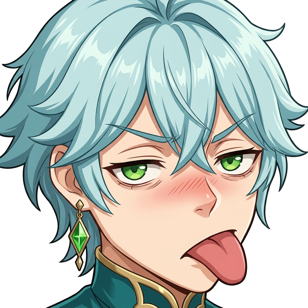 tea_bleh static emote