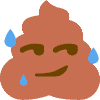 SweatyShitSmirk emote