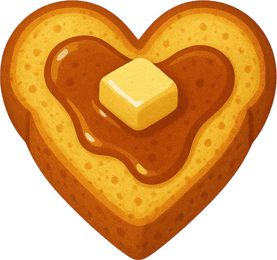 french_toast_heart static emote