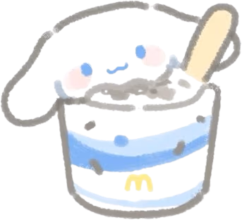 cinnamonrollmilkshake emote