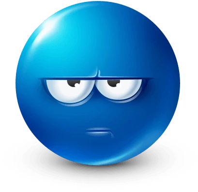 Unsatisfied emote