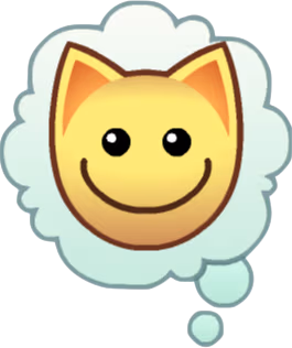 Animal_Jam_Thought_Smile emote