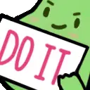 do_it_sign_bean emote