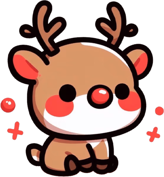 CuteReindeer emote