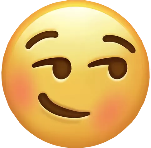 Blush_Smirk static emote