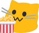 blobcat_popcorn emote