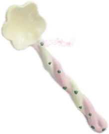 cutespoonyellowandpink emote