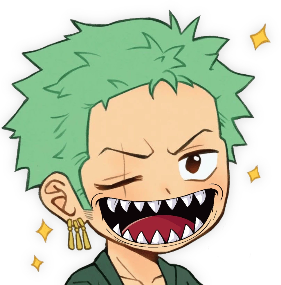 Zoro_SmileEvil emote