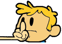 Middle_Finger_Blonde animated emote
