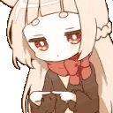 CuteShy animated emote