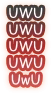 Uwuified emote