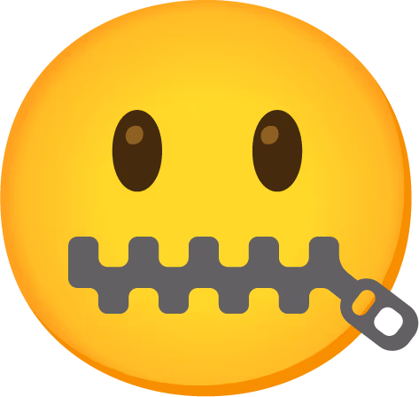 ZipperMouthFaceEmoji emote