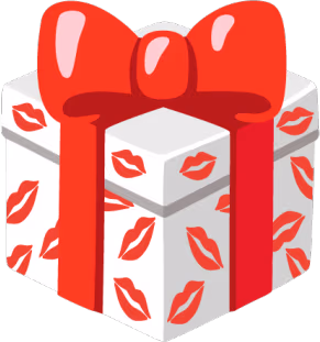 kiss_gift emote