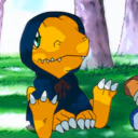 agumon_sit emote