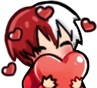 bnhatodorokiheartlove emote