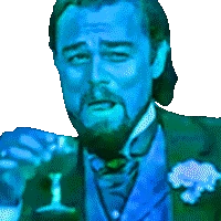 DiCaprioLaugh_Rainbow emote