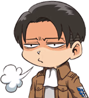 LeviFrustrated emote