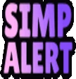 SimpAlert emote