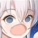 SurprisedAnneFace emote