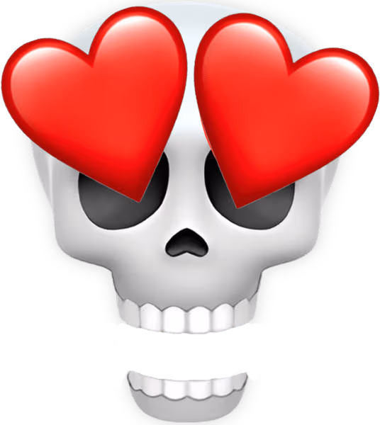 SkullHearts emoji