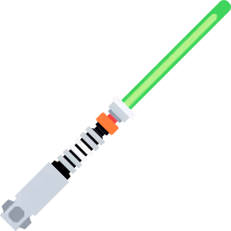 green_lightsaber emote