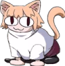 WeirdLookingCat emote
