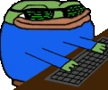 Hackergers emote
