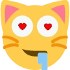 drooling_cat_heartheye emote