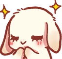 bunny_glad emote