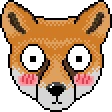 flushed_fox emote