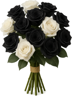 Blackwhiteroses static emote