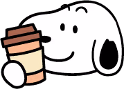 snoopy_coffee emote