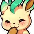 LeafeonGiggle emote
