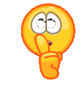 Shh animated emote