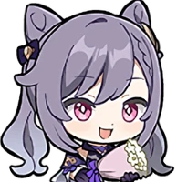 Chibi_Keqing_Celebrate emote